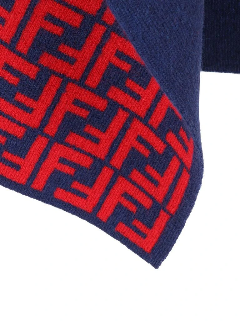 Fendi Fendi Kids FF Motif Reversible Cape 4