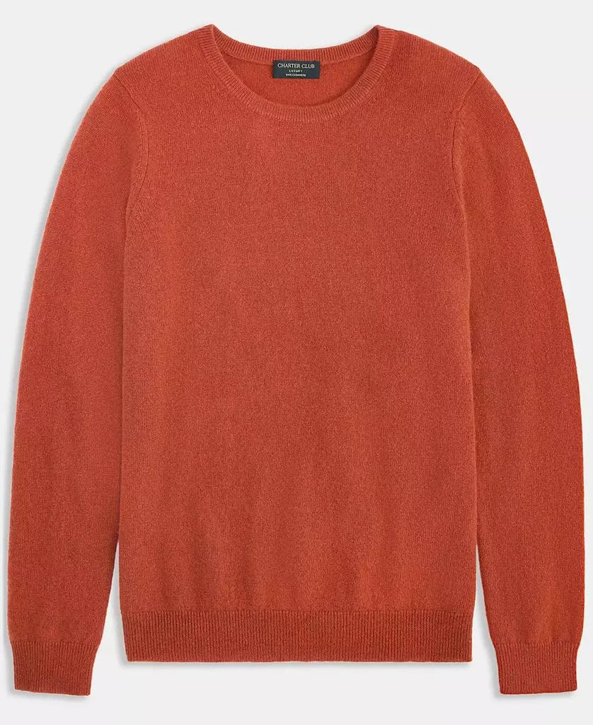 Charter Club Women's Long-Sleeve 100% Cashmere Crewneck Sweater, Macy's Exclusive 3