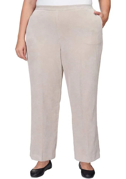 Alfred Dunner Dunner Plus Size Corduroy Medium Pants 1