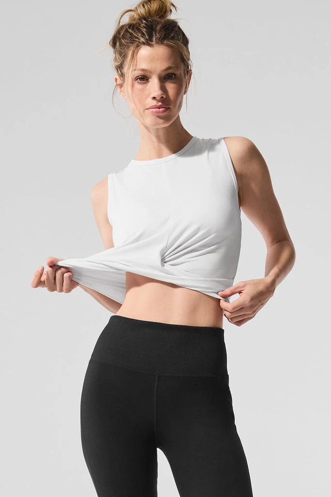 Alo Cover Tank - White 3