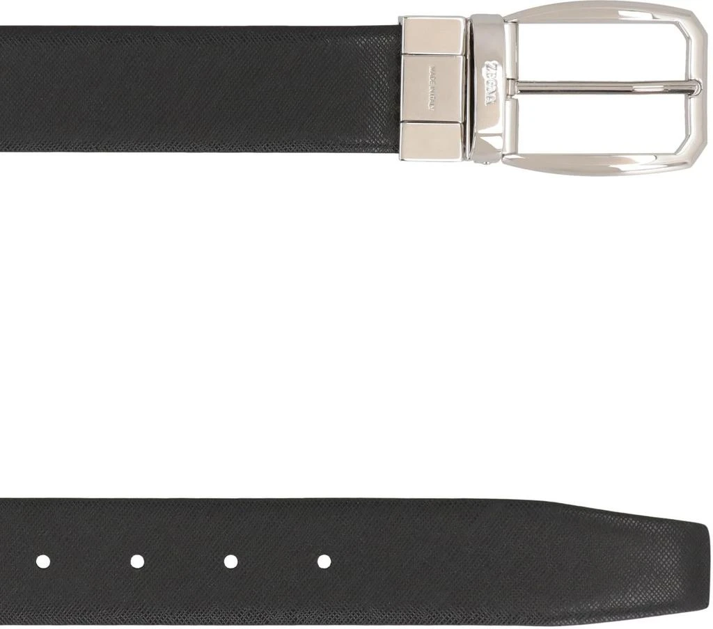 Zegna Zegna Reversible Leather Belt 4