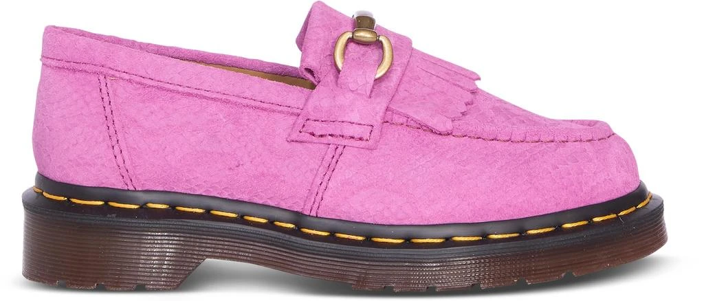 Dr. Martens Adrian Snaffle Repello Emboss Suede Kiltie Loafers Pink Men\'s 11 Adrian Snaffle Repello Emboss Suede Kiltie Loafers in Thrift  main image 4