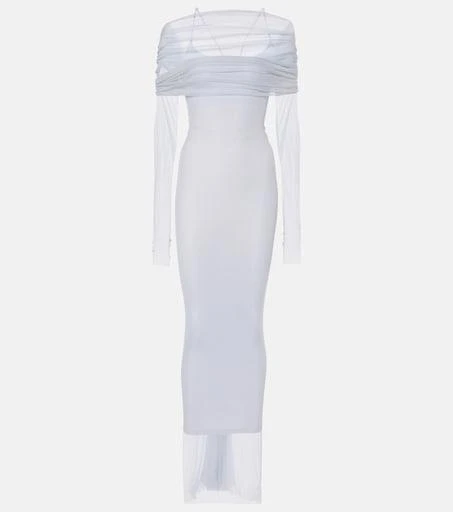 modern satin wedding dress with lace train reviews Lumi