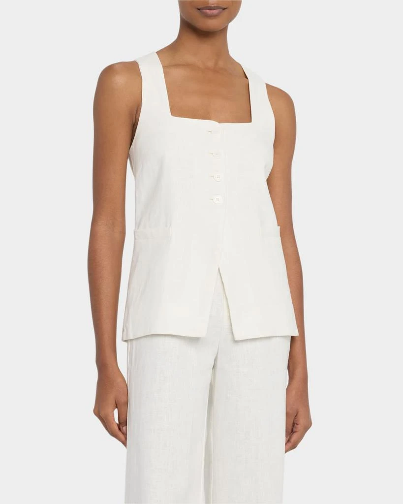 Faithfull the Brand Jackie Linen Vest 4