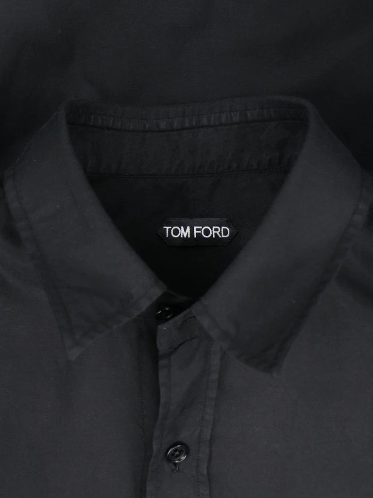 Tom Ford Tom Ford Flap Pocket Long-Sleeved Shirt 5