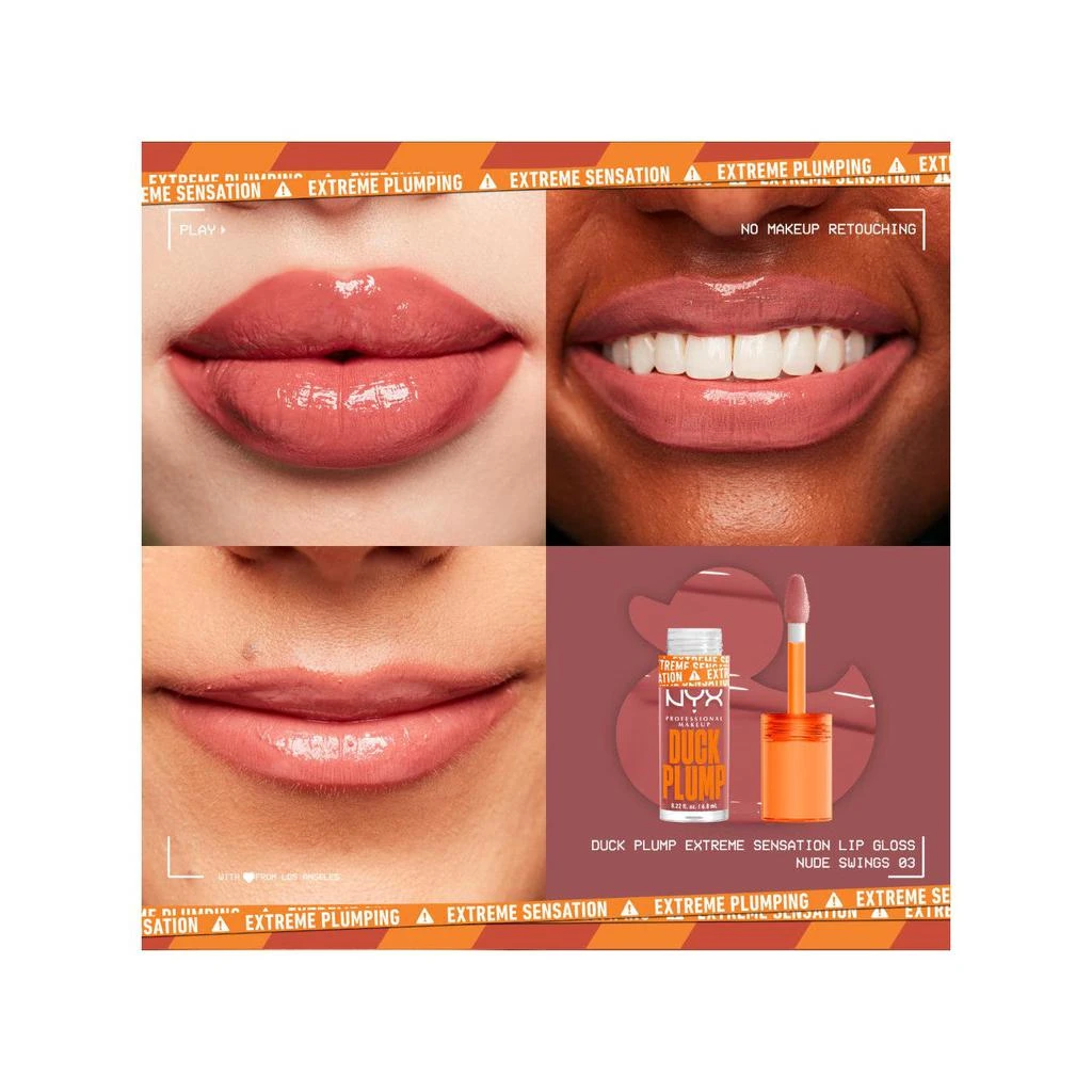 Octopus x Nyx Duck Plump Gloss Clearly Spicy 33