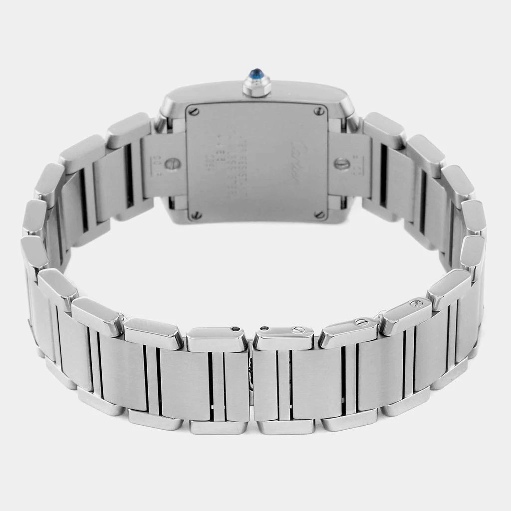 Cartier Cartier Tank Francaise Black Dial Steel Ladies Watch W51026Q3 20.0 mm x 25.0 mm 6