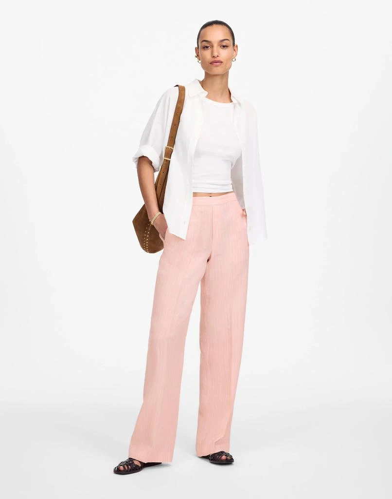 Madewell The Easy Pull-On Pant in 100% Linen from Madewell