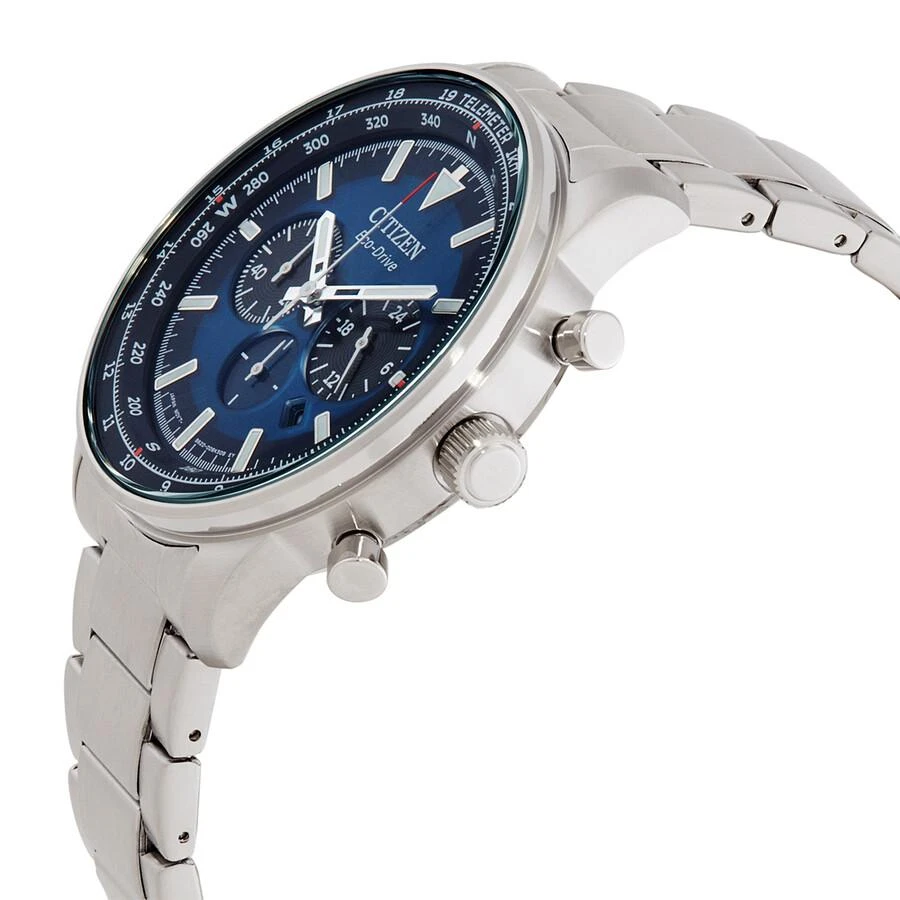 Citizen Chronograph Eco-Drive Blue Dial Men's Watch CA4500-91L 2