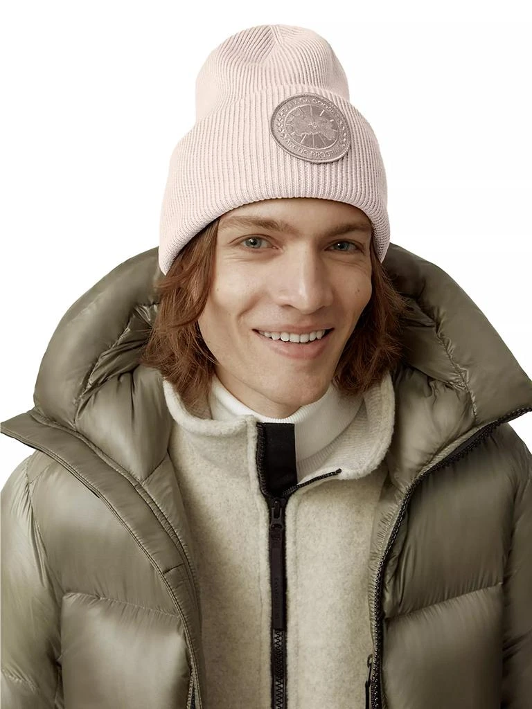 Canada Goose Arctic Disc Rib-Knit Hat 2