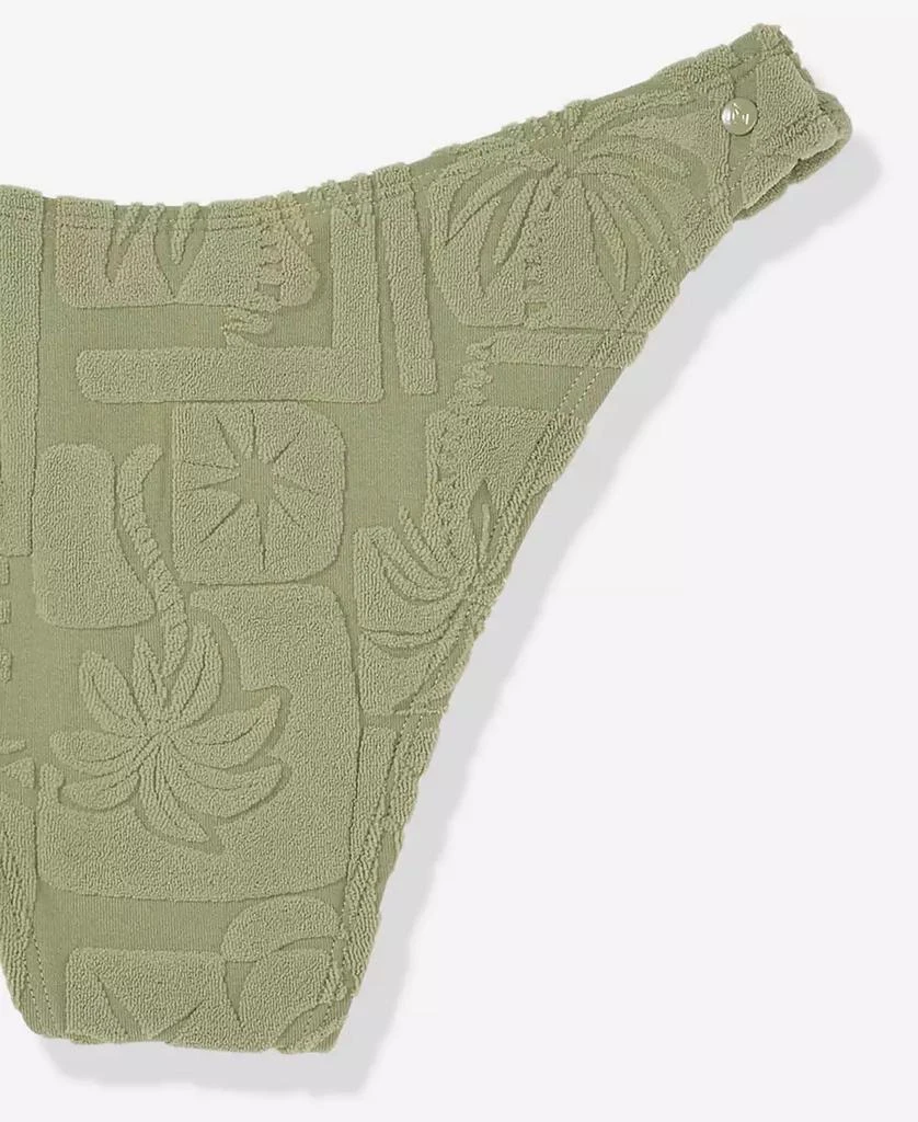 Volcom Women
s Palmcation Textured V Swim Bottoms 3