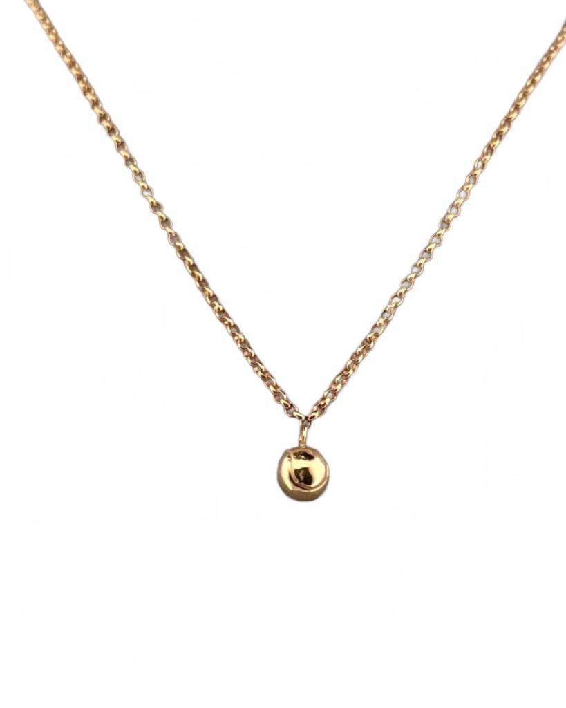 Love Love Tennis Women's New Ball Tennis Necklace In Gold