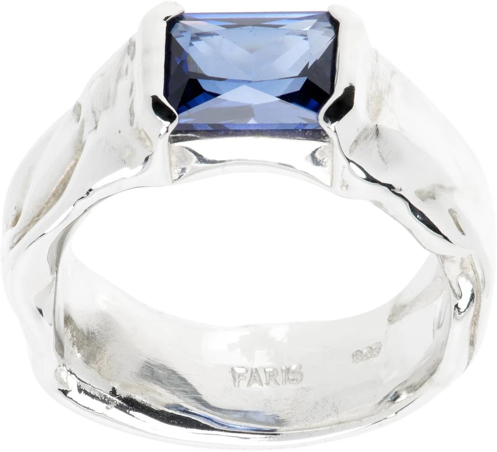 FARIS SSENSE Exclusive Silver Nast Ring