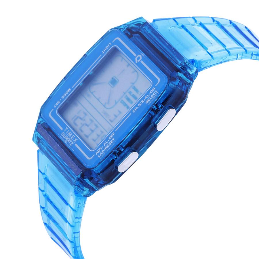 Timex Q Timex LCA Alarm Quartz Digital Resin Unisex Watch TW2W45100