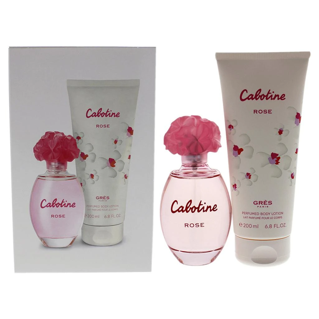 Parfums Gres Cabotine Rose by  for Women - 2 Pc Gift Set 3.4oz EDT Spray, 6.76oz Perfumed Body Lotion 1