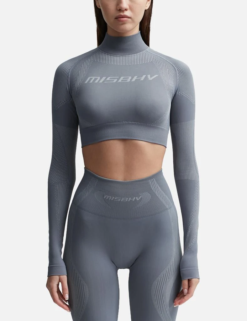 Misbhv Sport Cropped Long Sleeve Top 1