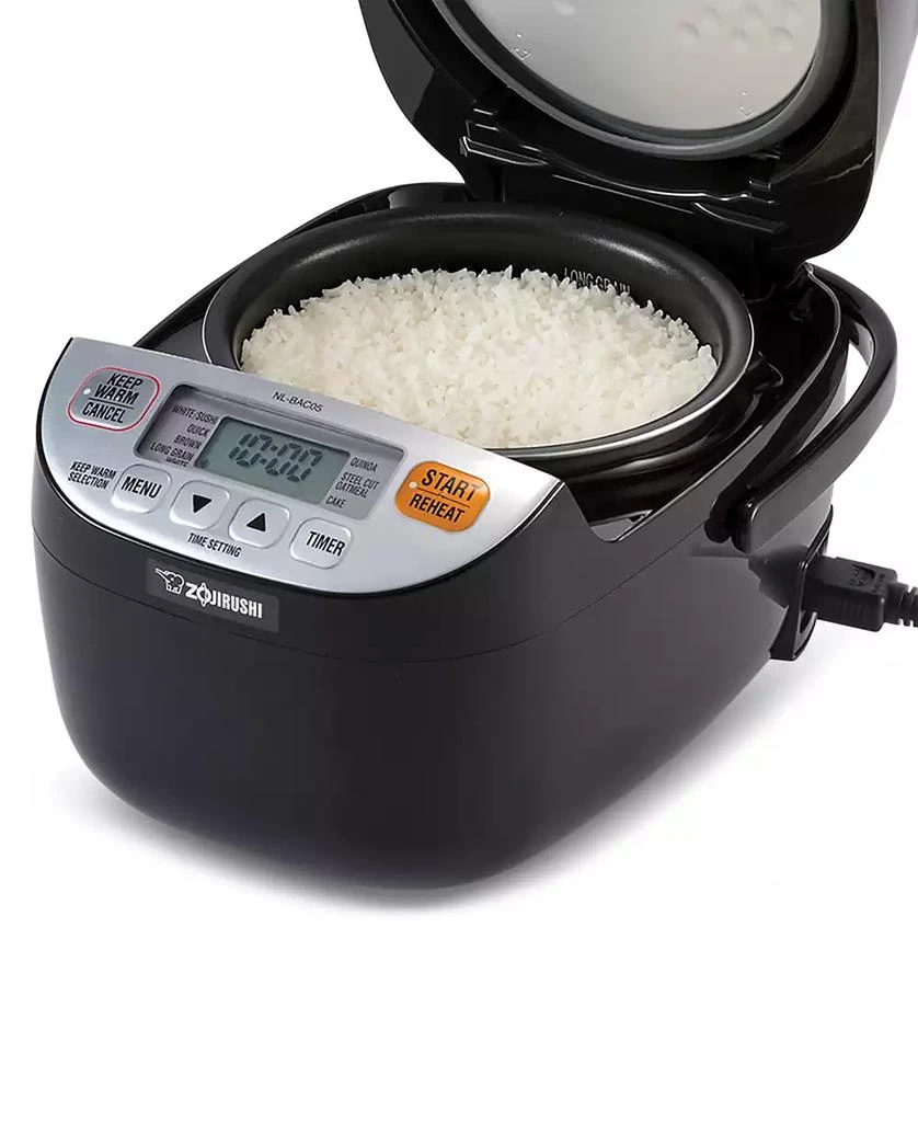 Zojirushi NL-BAC05SB Micom® 3-cup Rice Cooker & Warmer 3