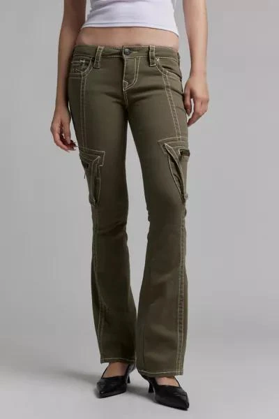 True Religion True Religion Becca Cargo Low Rise Bootcut Jean 3