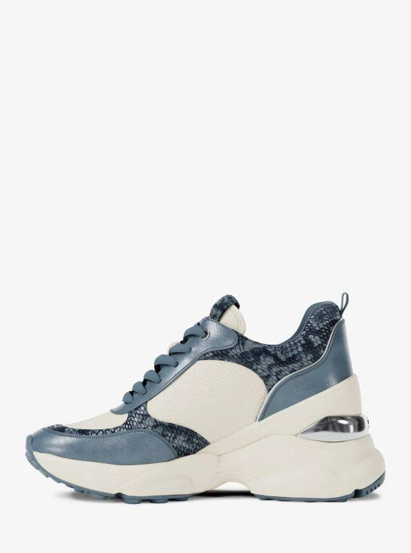 Michael Kors Katrina Mixed-Media Wedge Trainer 3