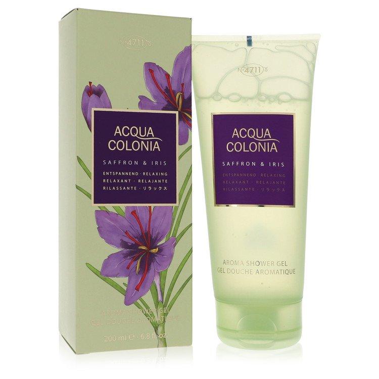 4711 Acqua Colonia Saffron & Iris by  Shower Gel 6.8 oz for Women