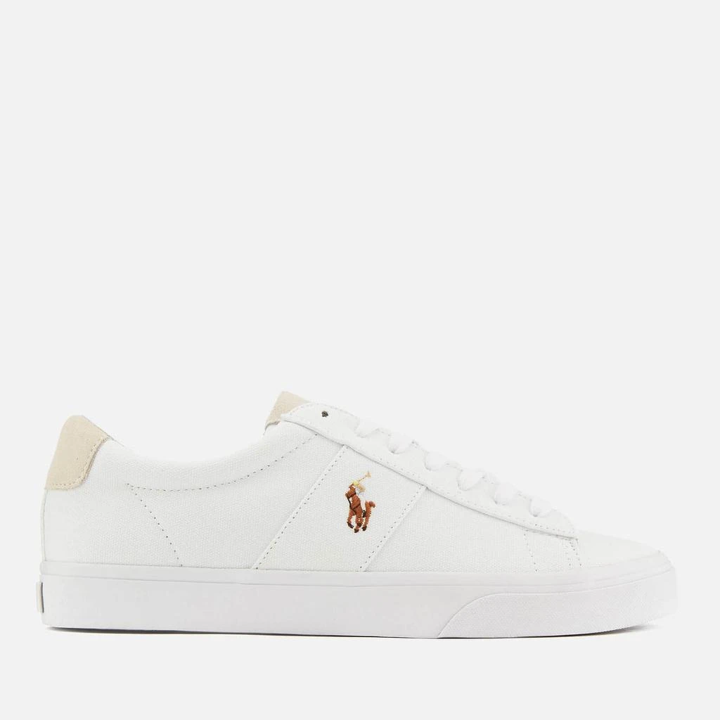 Ralph Lauren Polo Ralph Lauren Men's Sayer Canvas Low Top Trainers - White 1