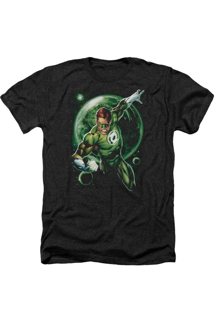 Gildan Green Lantern Galaxy Glow Adult Heather Tee / T-Shirt 1