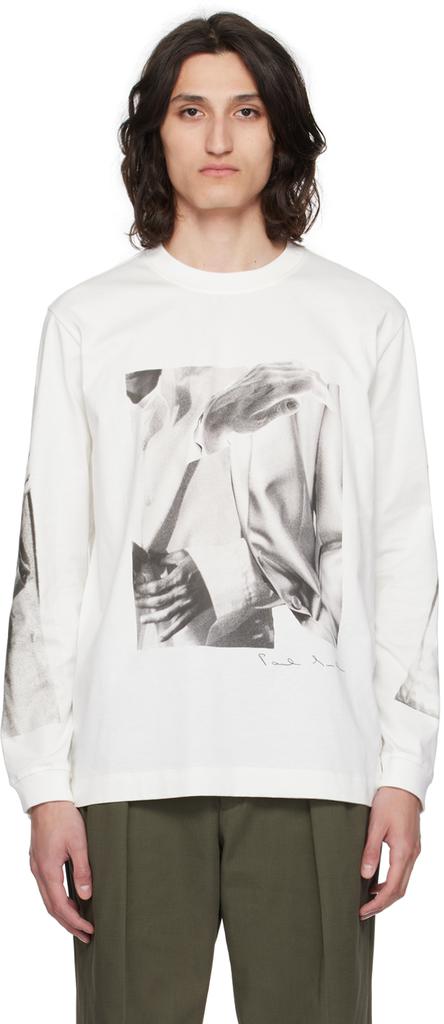 【関税込み】Paul Smith ホワイト Cassis Tシャツ Paul Smith Cassis Print T-Shirt White at CareOfCarl.com