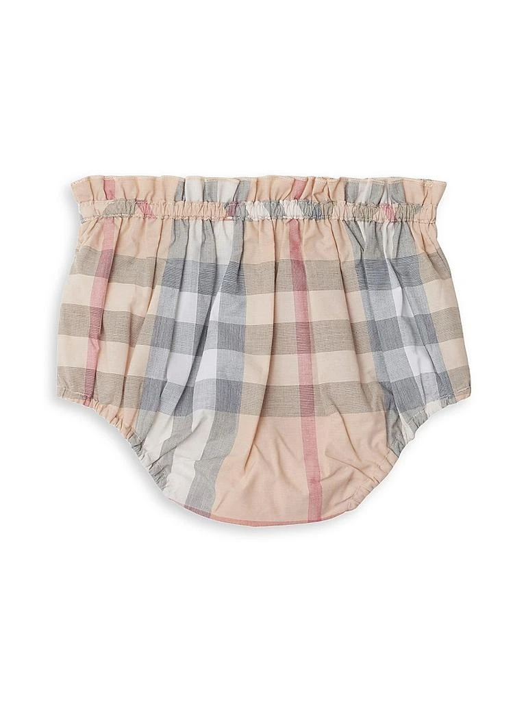 Burberry Baby Girl's Smocked Check Dress & Bloomers Set 4