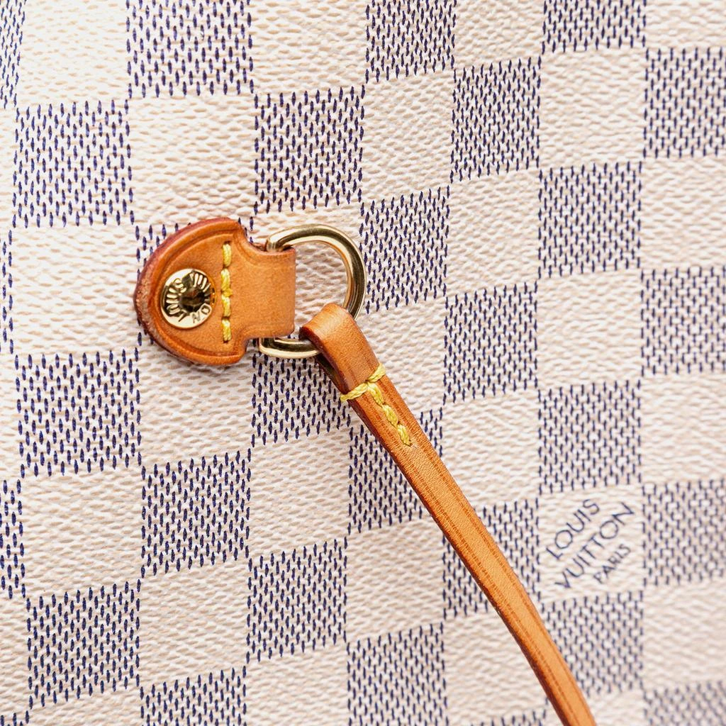 Louis Vuitton Louis Vuitton White Damier Azur Neverfull GM 4