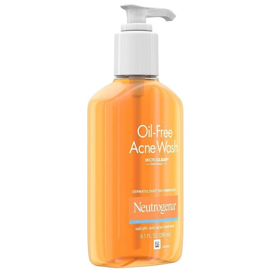 Neutrogena Oil-Free Acne Fighting Facial Cleanser, 2% Salicylic Acid 3