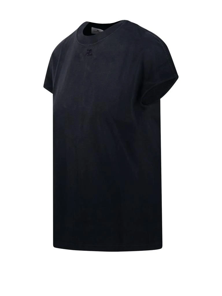 Courrèges Courrèges Short-Sleeve Crewneck T-Shirt Mini Dress 3