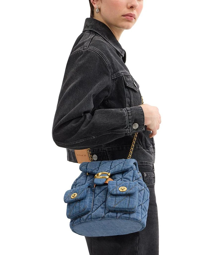 Coach Tabby Backpack with Quilting 8