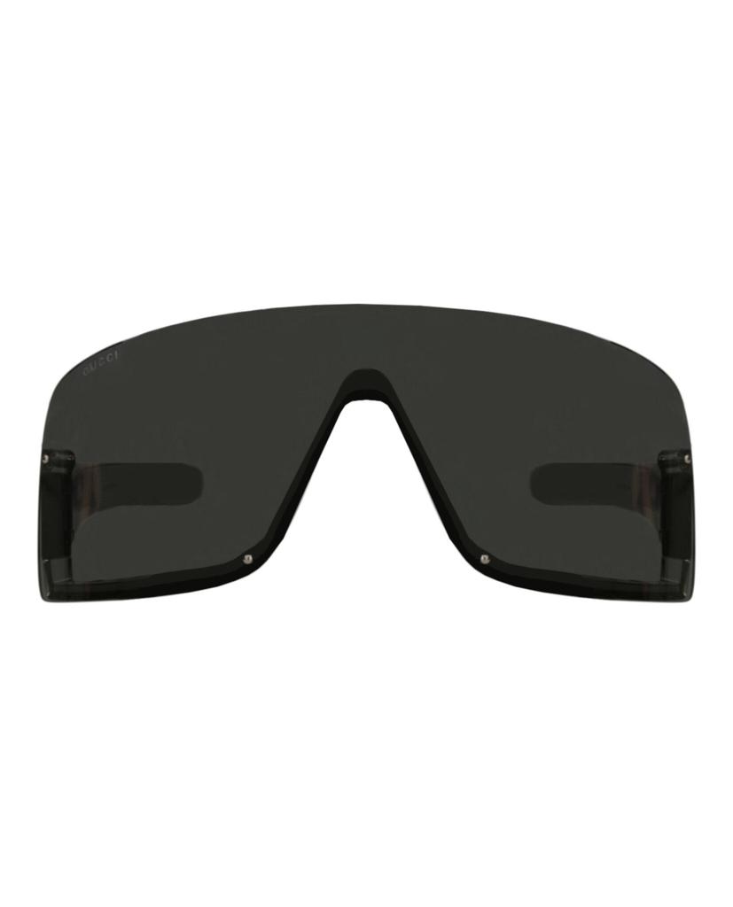 Gucci Shield-Frame Injection Sunglasses