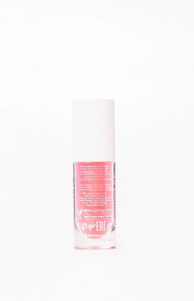 Lottie London Peach Plumped AF Sheer Lip Gloss 5