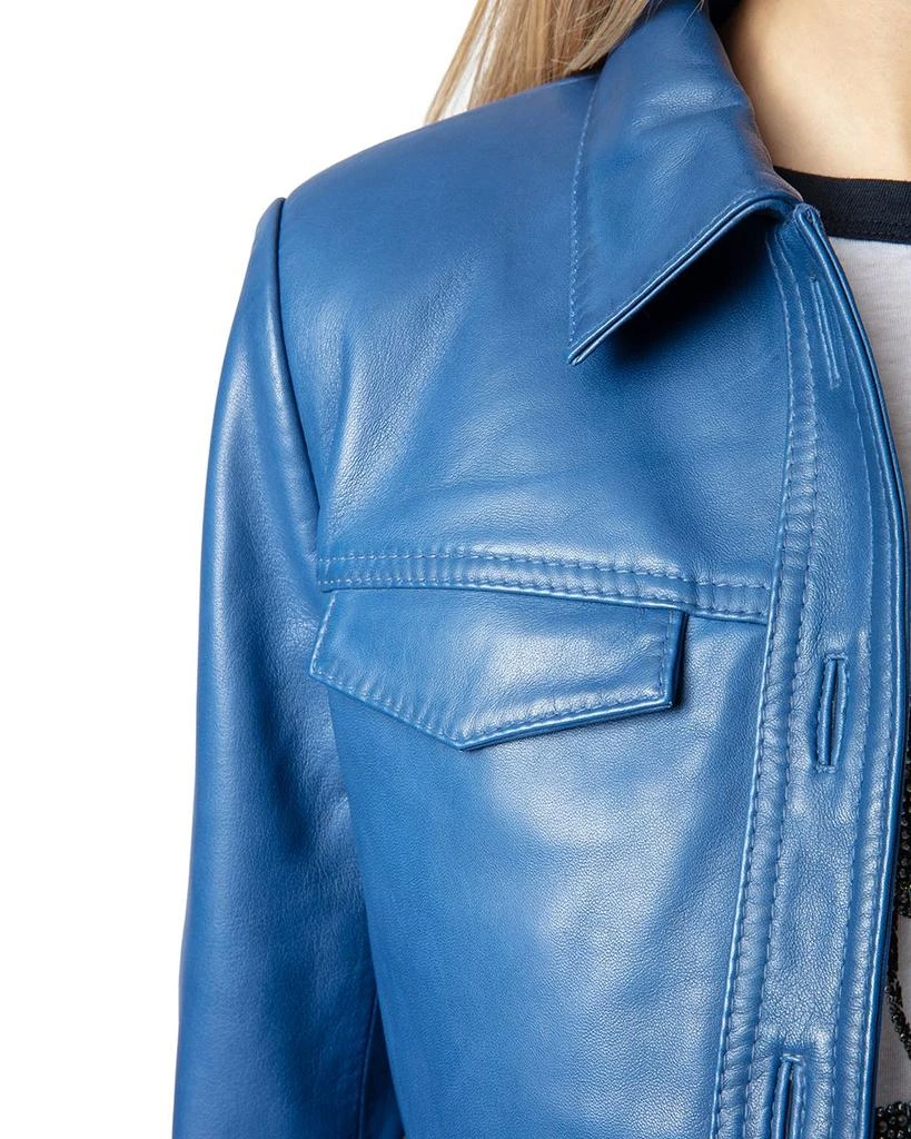 ZADIG & VOLTAIRE Liam Leather Jacket 5