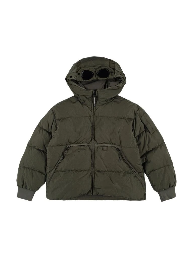 C.P. Company Poly Hooded Down Jacket W/goggles 1