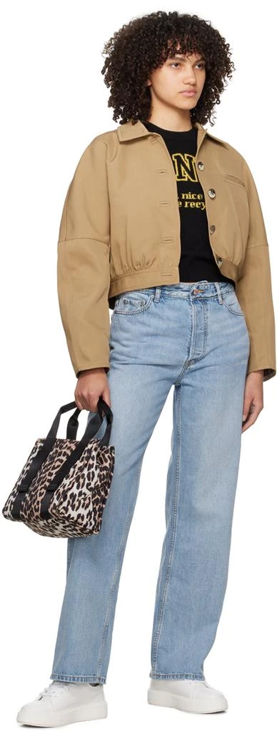Ganni Blue Izey Jeans 4