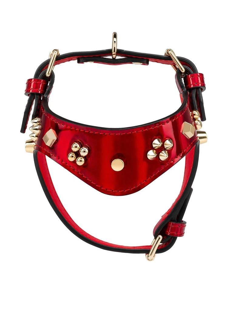 Christian Louboutin ​Loubiharness Spiked Patent Dog Harness
