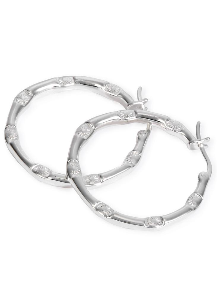 DAISY LONDON X Estée Lalonde Goddess Glow sterling silver hoop earrings