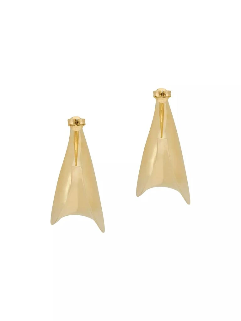 Yves Saint Laurent Hoop Earrings in Metal 3