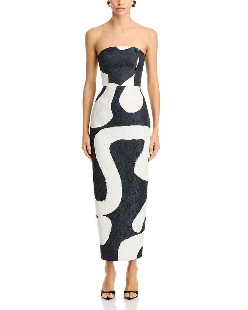 Milly Orion Ink Swirl Dress 7