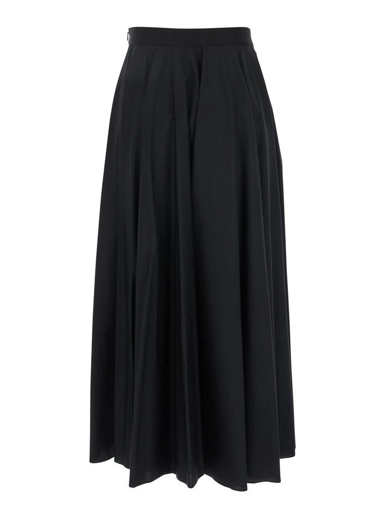 MAURO GRIFONI Mauro Grifoni Long Skirt with Draped Design 2