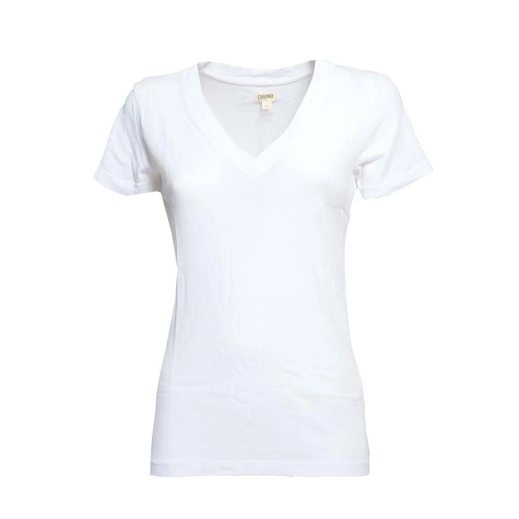 L'Agence L'Agence Becca V-Neck T-Shirt 1