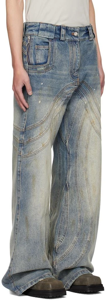 NO/FAITH STUDIOS Blue Wave Jeans 2