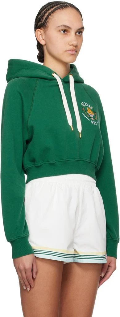 Casablanca Green 'Casa Way' Hoodie 2
