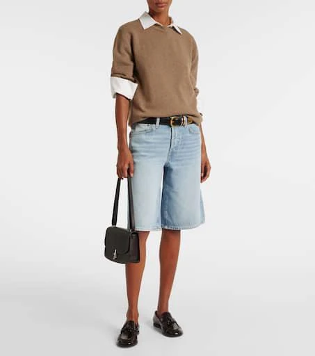 Re/Done Skater denim Bermuda shorts 2