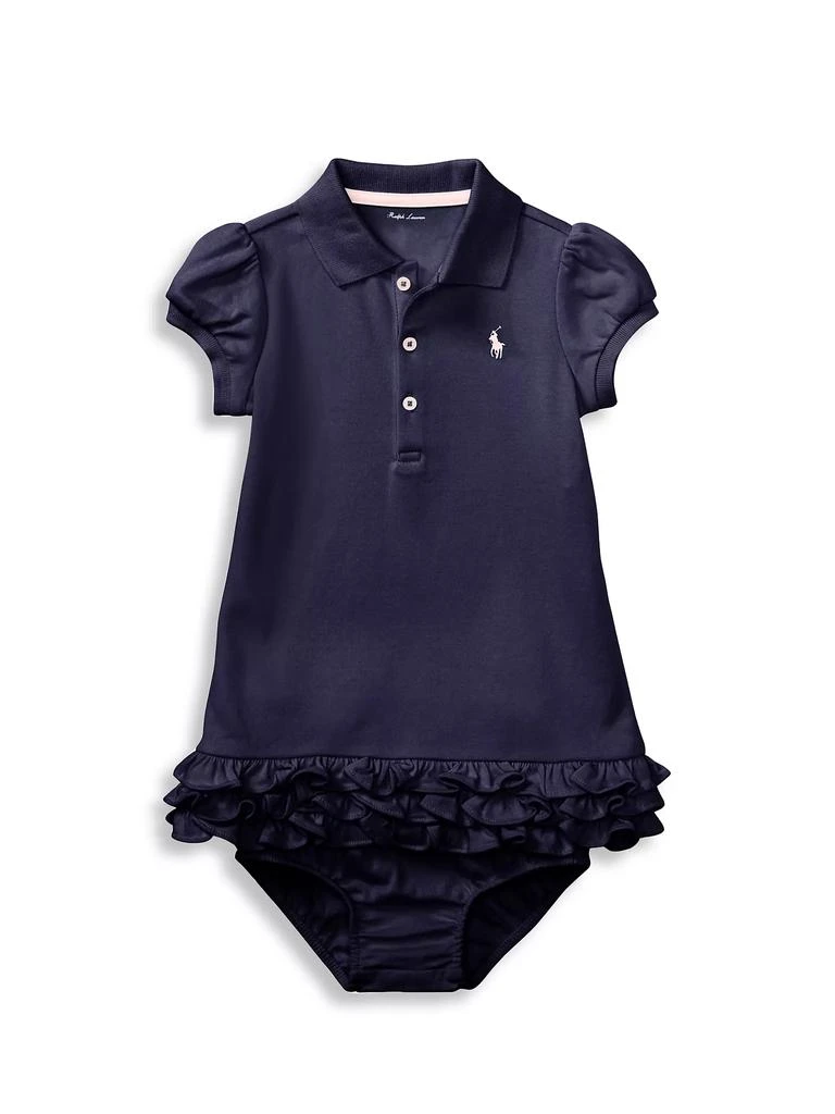 Ralph Lauren Baby Girl's 2-Piece Cupcake Polo Dress & Bloomers Set 1