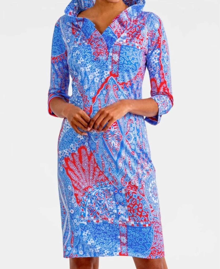 Shop Gretchen Scott - Ruffleneck 3/4 Sleeve Dress on Sale at BeyondStyle   Get 52% Off Gretchen Scott - Ruffleneck 3/4 Sleeve Dress with Limited-Time  Flash Deals, Exclusive Discounts, and Special Offers.