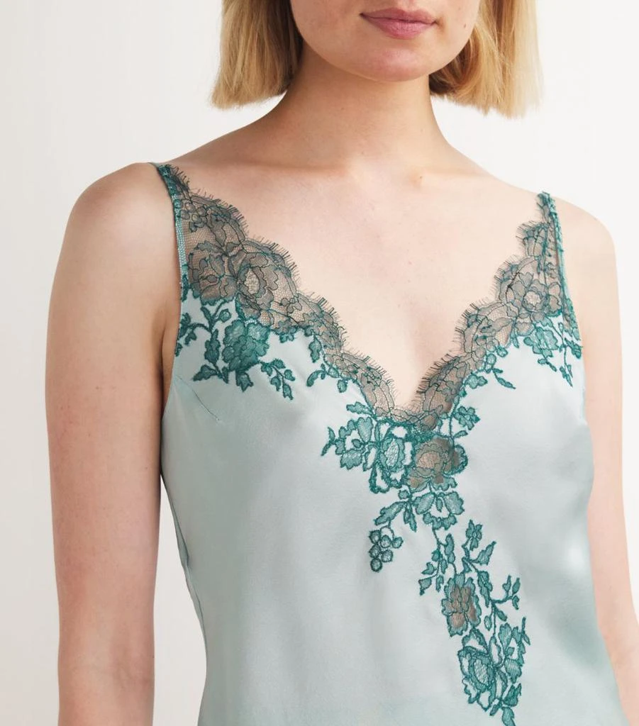 Carine Gilson Silk Lace-Detail Camisole 6