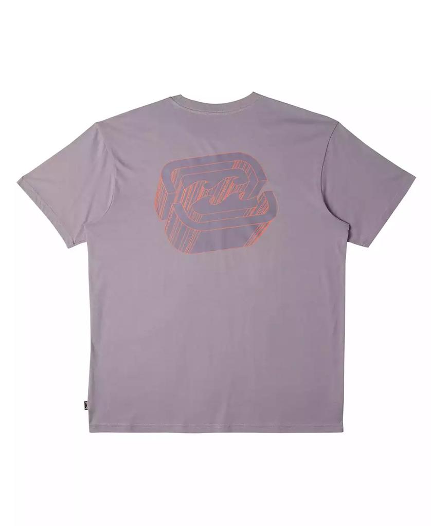 Billabong Men s Crayon Wave Short Sleeve Graphic T shirt Coastal L Outdoor BeyondStyle